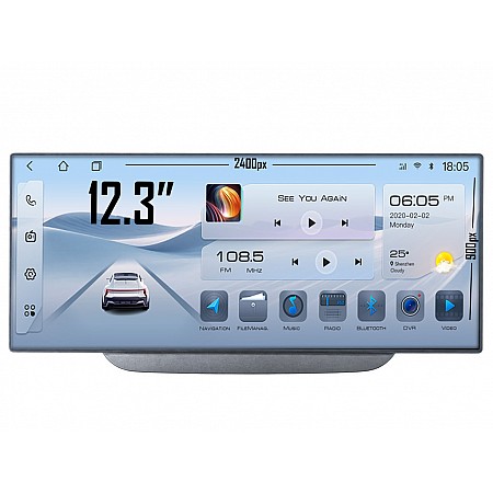 MITSUBISHI LANCER 8 - 12.3" МУЛТИМЕДИЯ / Навигация android 16